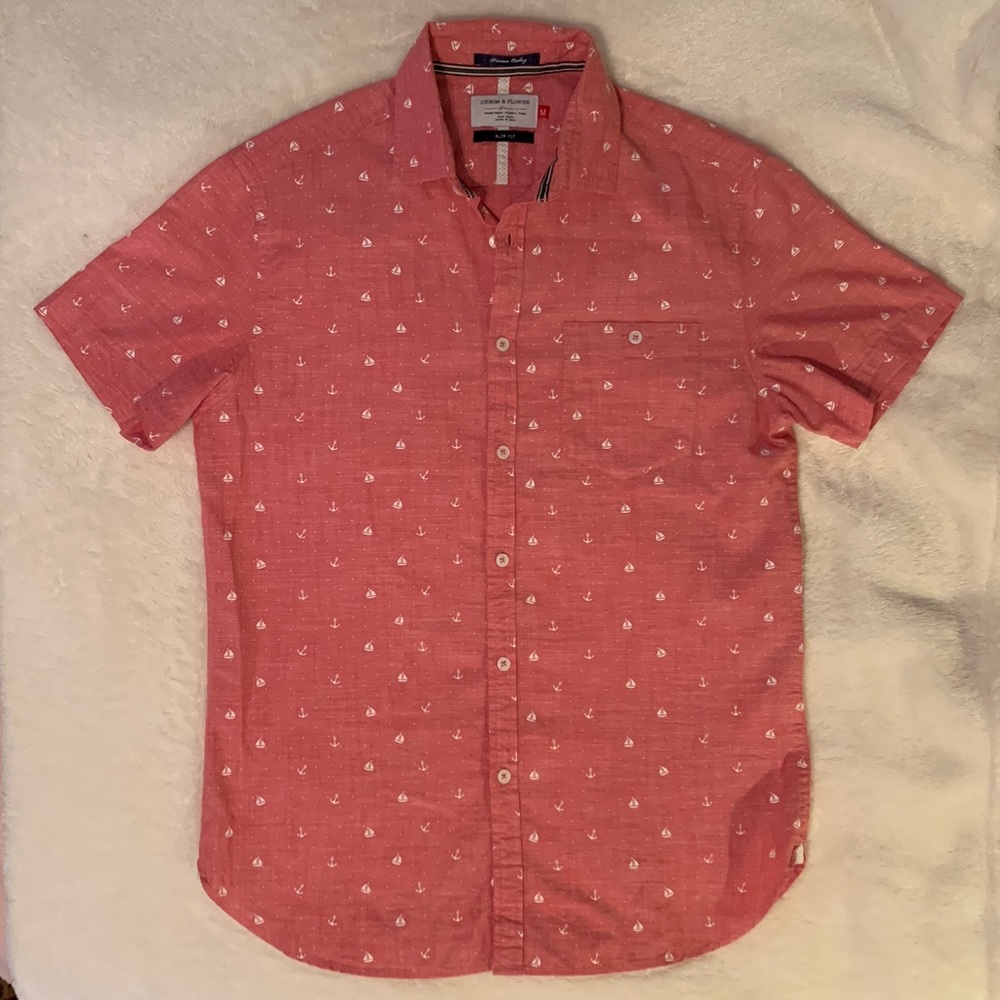 DENIM & FLOWER Men’s MEDIUM SLIM shirt